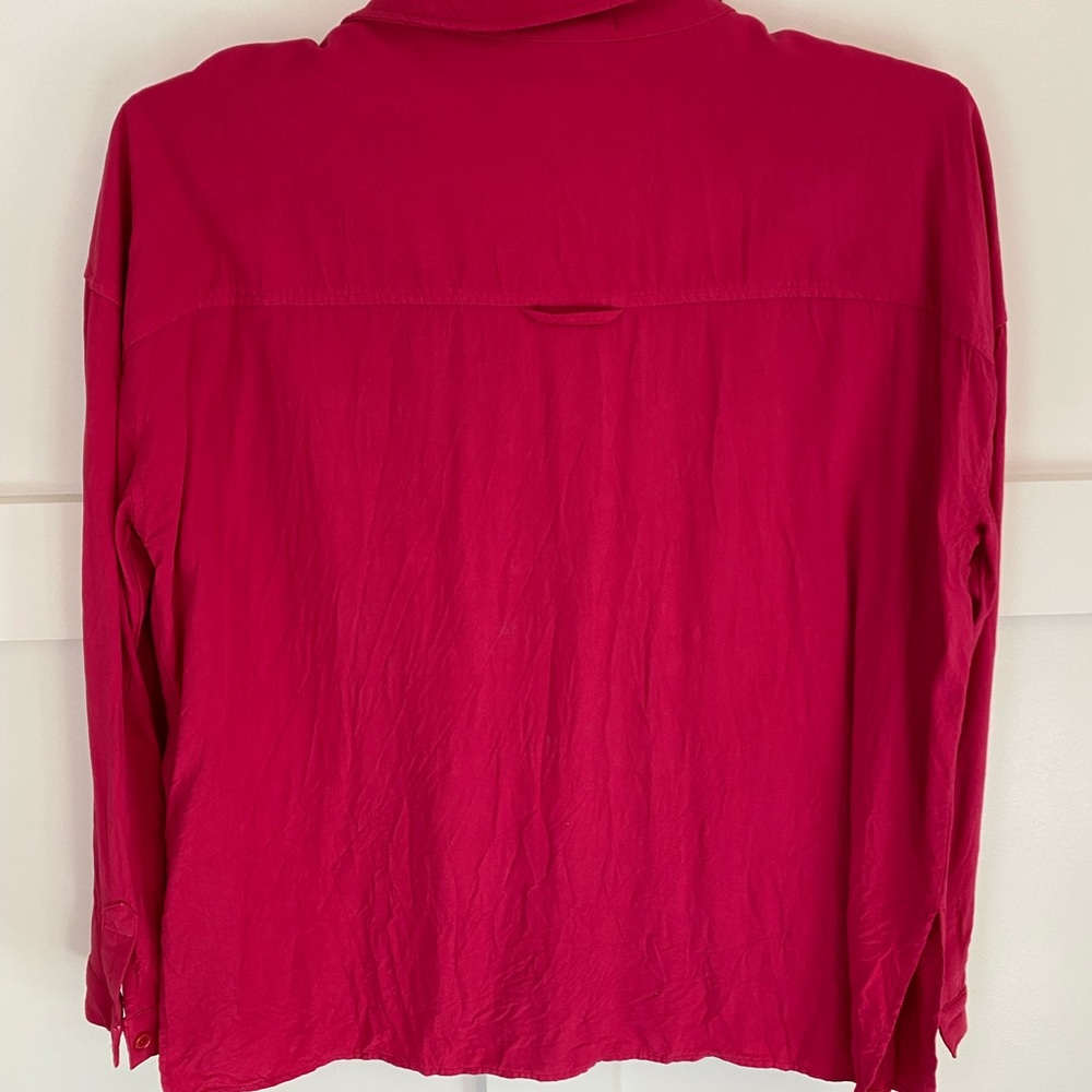 Dear John Small Button Front Blouse - image 4